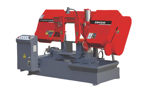 潮南GW4240双柱卧式带锯床