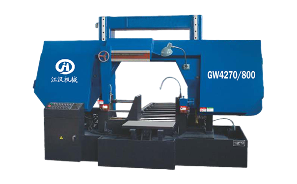 潮南GW4270/800双柱龙门卧式带锯床