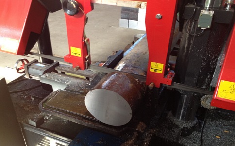 潮南卧式带锯床加工时出现明显振荡如何排查？